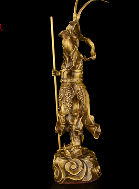 铜齐天大圣孙悟空摆件斗战胜佛美猴王铜猴子摆件客厅办公室