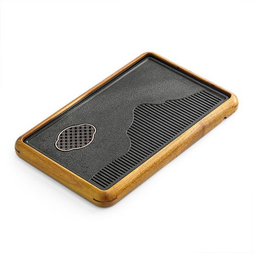 花梨木实木茶盘功夫茶具套装家用排水储水两用办公会客高档茶台海 - 图3