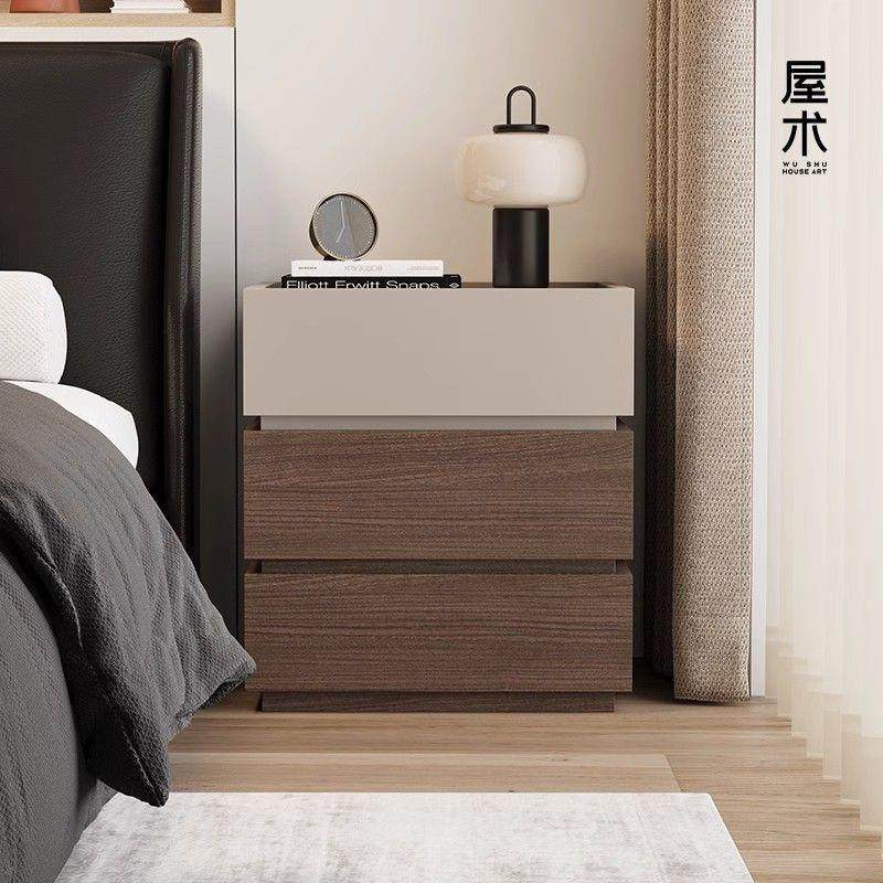 床头柜简约现代家用卧室收纳柜2024新款小型储物柜创意床边置物柜,淘宝优惠券,粉丝福利购,淘宝优惠卷