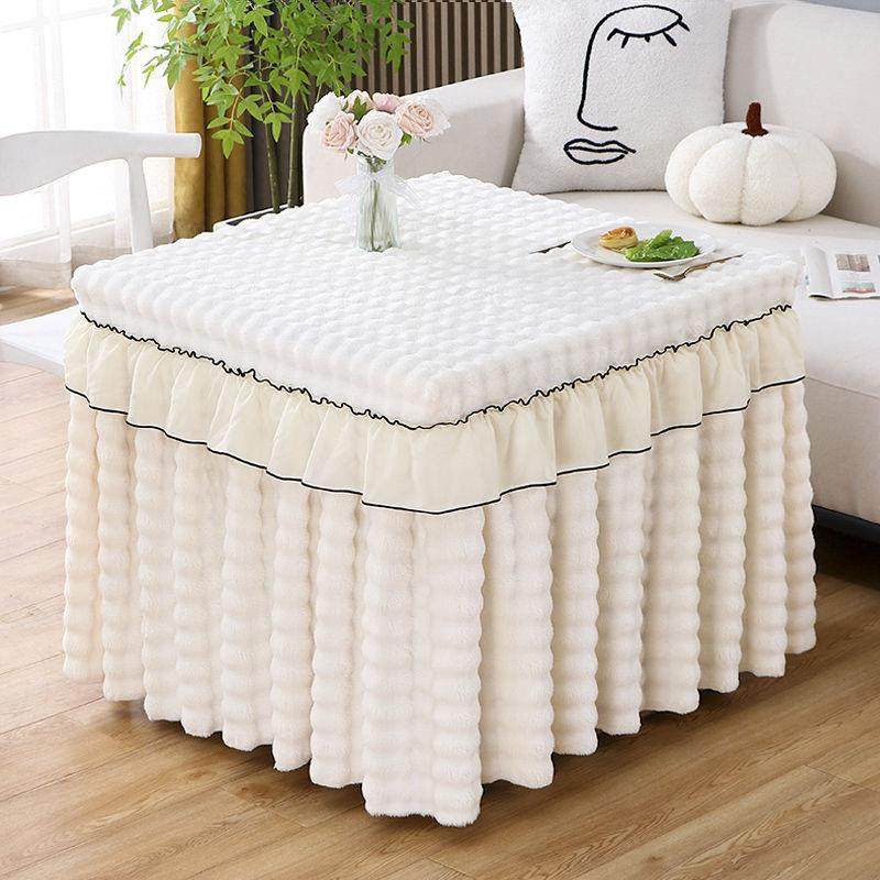 T5H冬火季GFF烤火炉罩套罩套套罩子加厚方形加新款桌布厚四加绒烤,淘宝优惠券,粉丝福利购,淘宝优惠卷