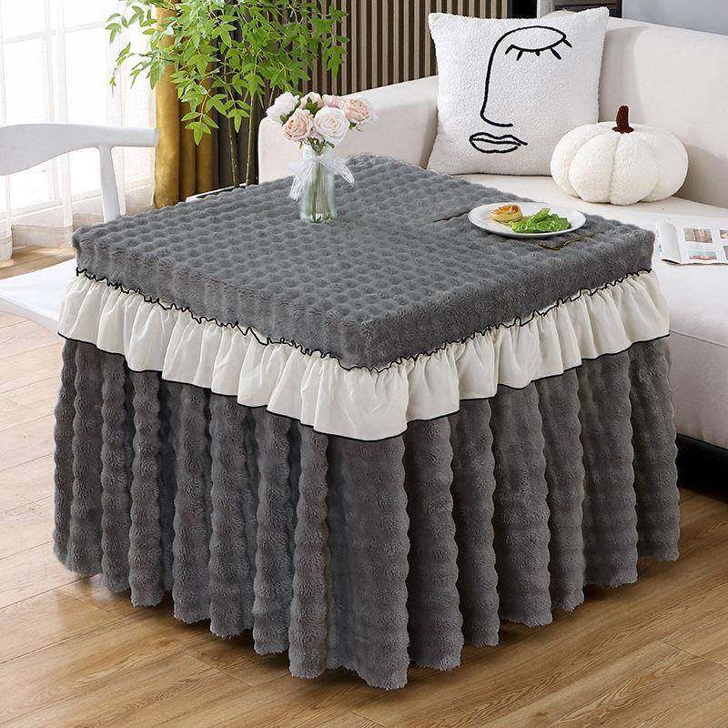 T5H冬火季GFF烤火炉罩套罩套套罩子加厚方形加新款桌布厚四加绒烤,淘宝优惠券,粉丝福利购,淘宝优惠卷