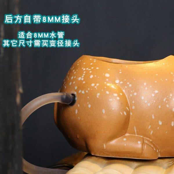 庭院流水摆件古法养鱼循环流水增氧陶瓷造景假山装饰品生态创意,淘宝优惠券,粉丝福利购,淘宝优惠卷