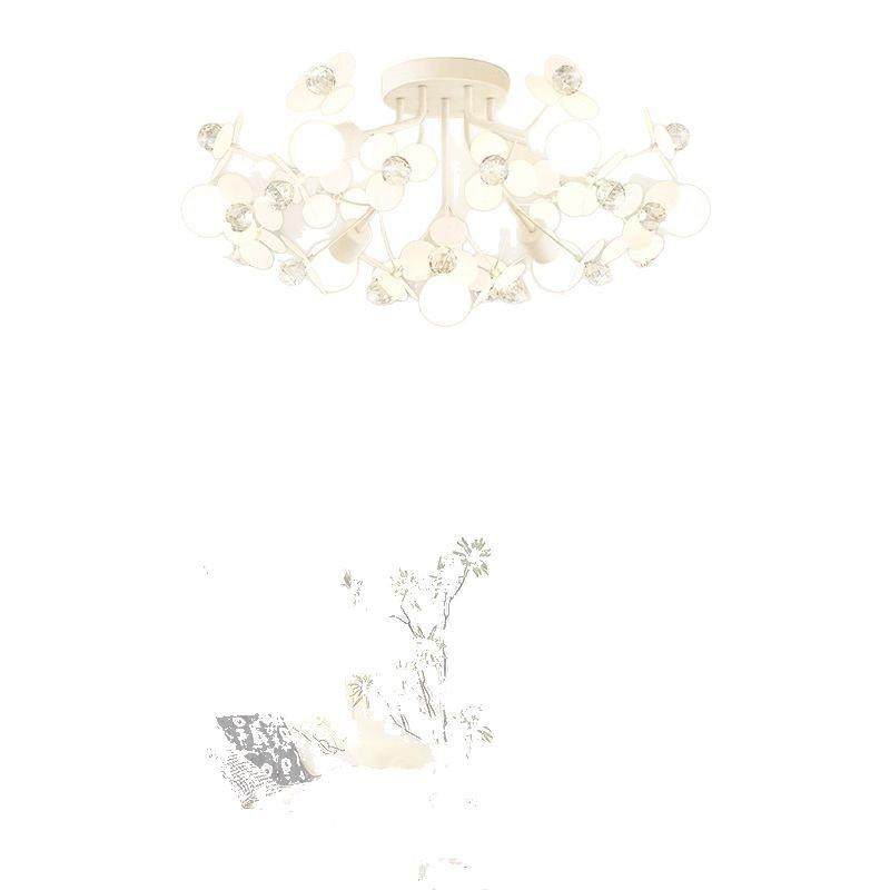 奶油风客厅主灯吊灯大厅餐厅主卧室吸顶灯具现代简约大气创意艺术,淘宝优惠券,粉丝福利购,淘宝优惠卷