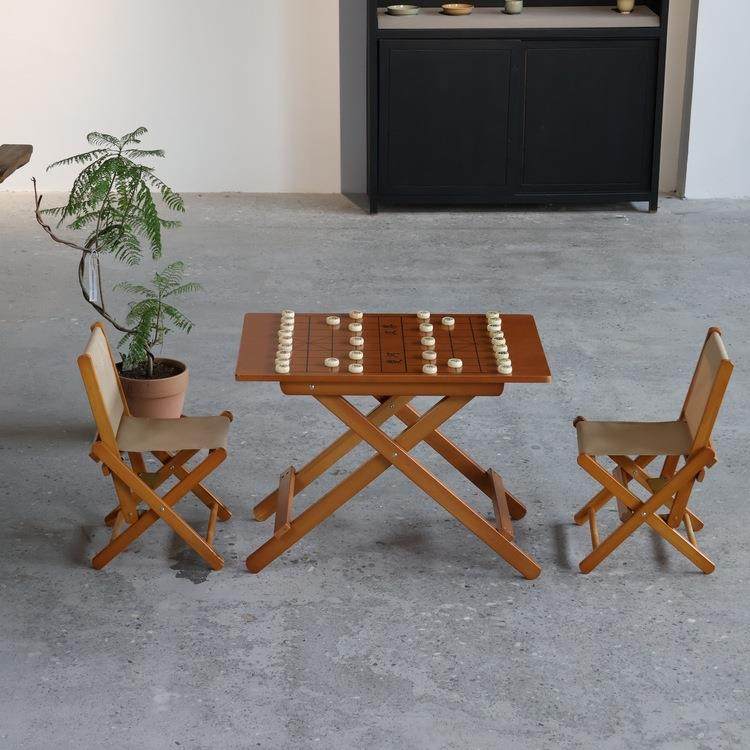 实木折叠棋桌棋桌子折叠桌方棋盘桌木结构68938设计实户外携带便,淘宝优惠券,粉丝福利购,淘宝优惠卷