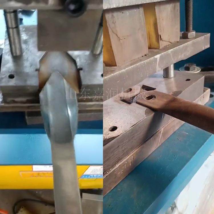 双工位冲孔冲弧机护栏钢管开口机镀锌管压扁冲孔机,淘宝优惠券,粉丝福利购,淘宝优惠卷