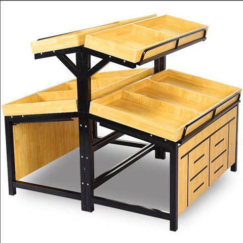 超市水果货架展示架店TTQ多功能水果质蔬菜货架层水果架子水果木,淘宝优惠券,粉丝福利购,淘宝优惠卷