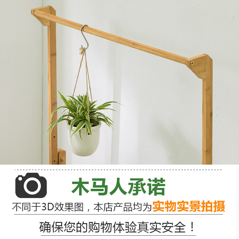 阳台花架子折叠花架落地阶梯多层置物架花盆架植物架一体客厅家用 - 图1