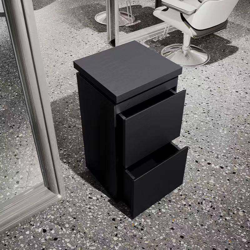 窊飨网红美发店工具柜发廊专用不锈钢工作柜多层收纳储物柜理发工