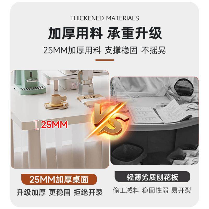 桌子房间卧室小型单人办公桌电脑桌椅组合书桌成人家用女生化,淘宝优惠券,粉丝福利购,淘宝优惠卷