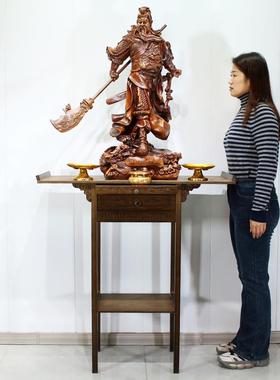 关公摆件招财落地武财神关二爷供奉神像镇宅供桌饭店公司开 业礼