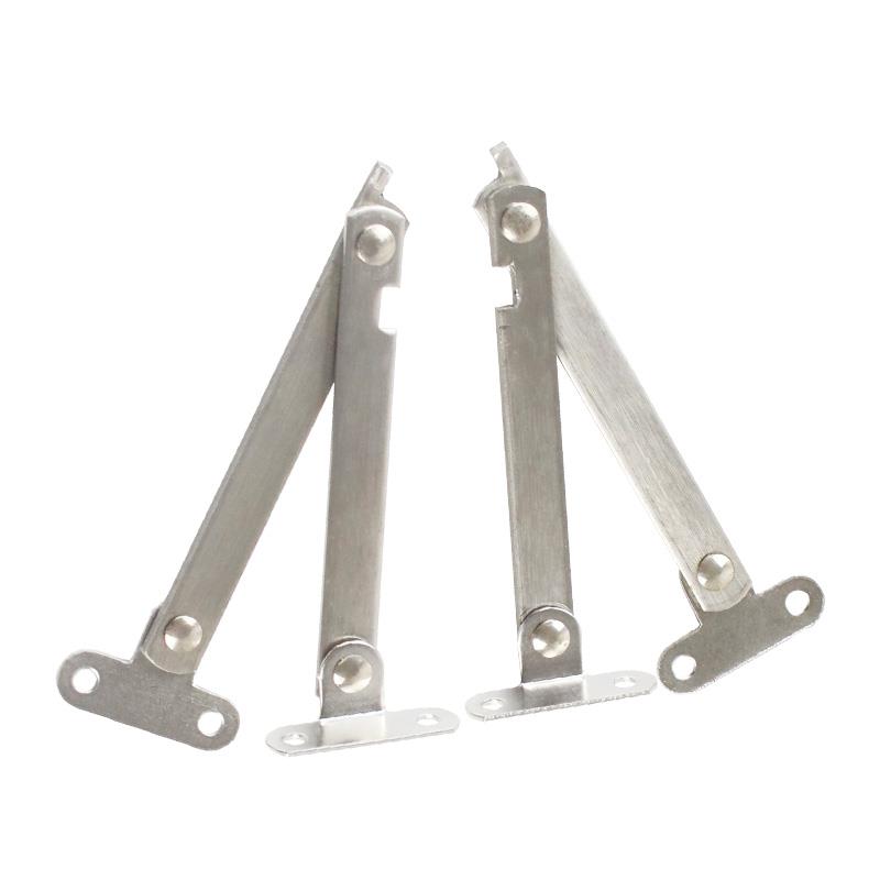 加厚加长二折拉杆柜门支撑杆上下活动折叠拉杆家具连接拉杆支撑杆 - 图3