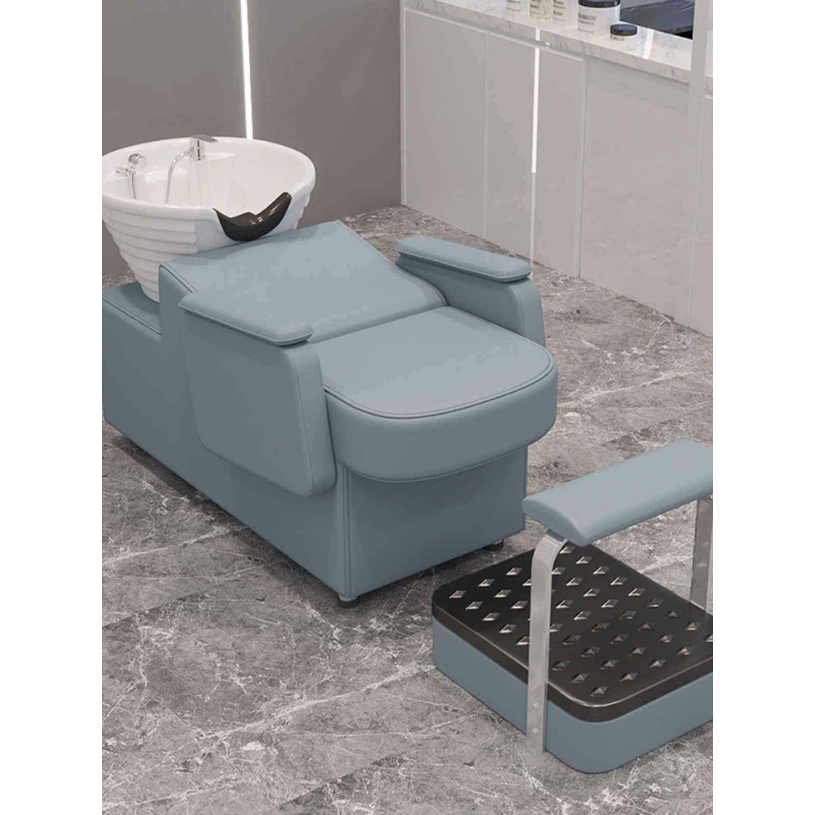 直销洗头床理发店发廊美发冲头床网红陶瓷盆冲水床,淘宝优惠券,粉丝福利购,淘宝优惠卷