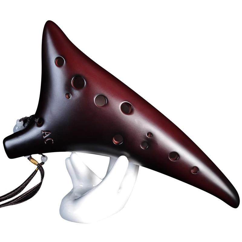 陶笛12孔初学者入门十二孔中音ac调专业演奏陶埙6乐器简单易学,淘宝优惠券,粉丝福利购,淘宝优惠卷