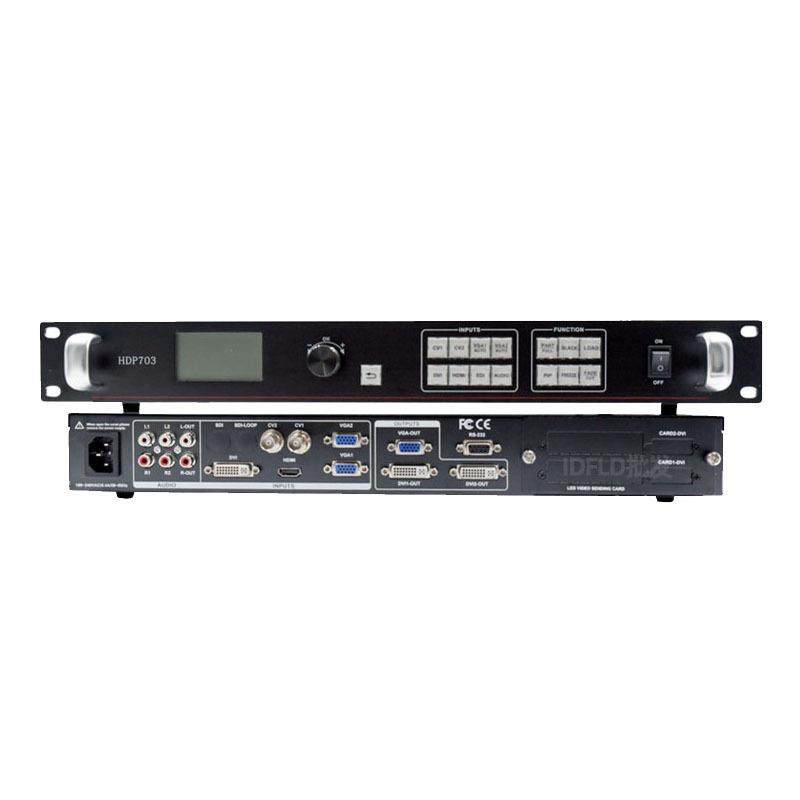 灰度HD-P703全彩led显示屏视频处理器画中画音频输出DVI输出接口,淘宝优惠券,粉丝福利购,淘宝优惠卷