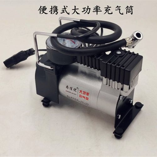 电动车气筒电动三轮车便携式大功率充气泵36伏/96伏通用型充气泵 - 图3