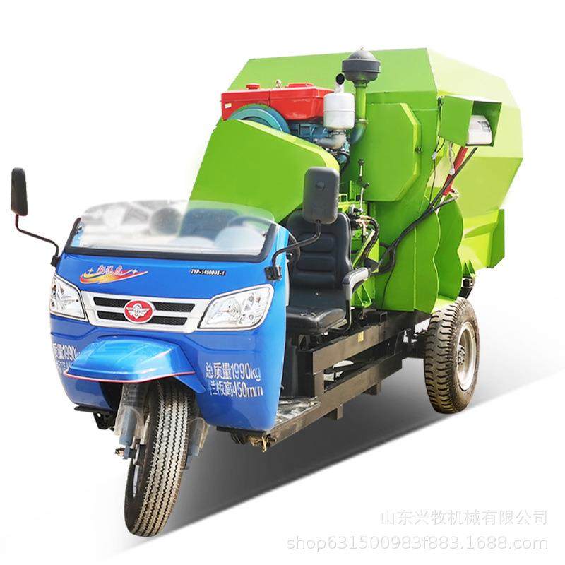 新能源电动三轮撒料车柴油动力四驱动力日粮送料车螺旋出料好操作,淘宝优惠券,粉丝福利购,淘宝优惠卷