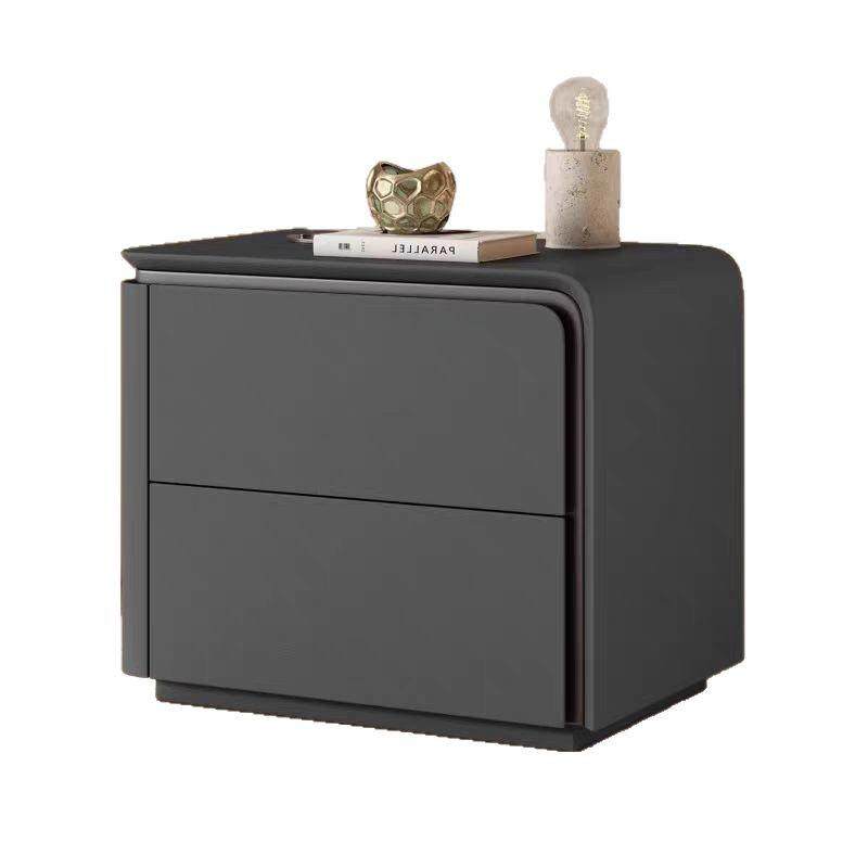 简约现代奶油轻奢全实木皮质床头柜简意卧室高级新款整装储物收纳,淘宝优惠券,粉丝福利购,淘宝优惠卷