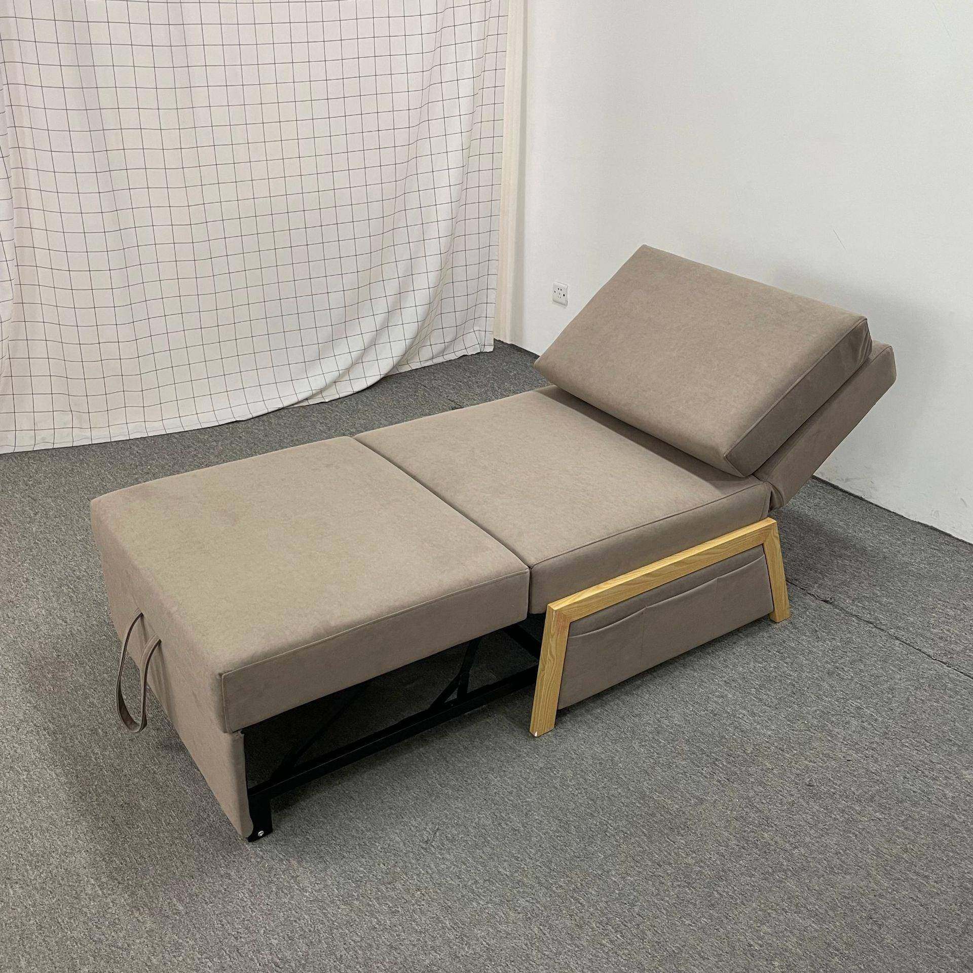 单人布艺沙发床简单现代小户型坐卧两用多功能伸缩折叠床,淘宝优惠券,粉丝福利购,淘宝优惠卷