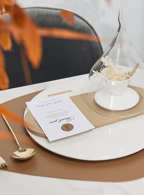 中古奶油房风样板间西式摆餐具套装灰厅装饰展餐桌餐盘JPV台摆件