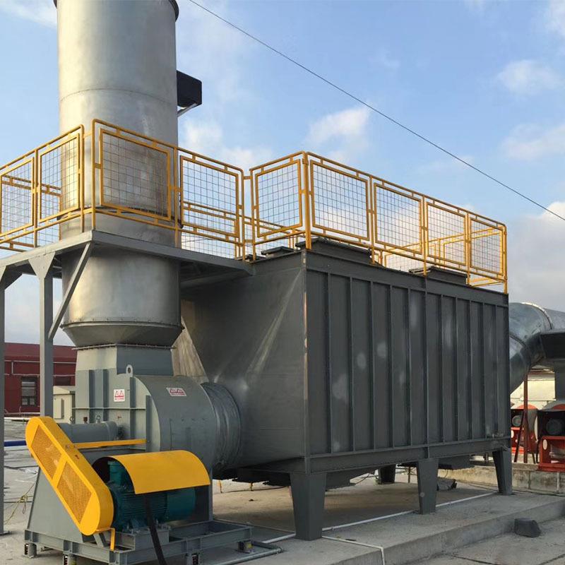 淋处塔厂家酸雾洗涤塔喷车废气理成套设备间废气吸收UMD净化塔运 - 图1