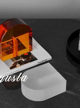 约现创代轻奢意样板房间厅茶几软装饰品玄关简柜XGV家居电视柜客