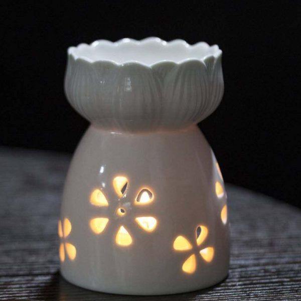 瓷香薰炉室内蜡烛香薰灯复古家用香粉香熏炉卧室防干烧精油灯炉,淘宝优惠券,粉丝福利购,淘宝优惠卷