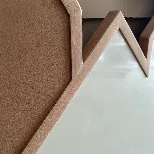 组合黑板柚木框软木绿色黑板白板哑光米黄吸磁挂式儿童房幼儿园涂 - 图1