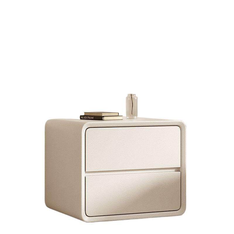 多功能奶油风小型实木床头柜卧室简约现代创意极简高级轻奢感收纳,淘宝优惠券,粉丝福利购,淘宝优惠卷