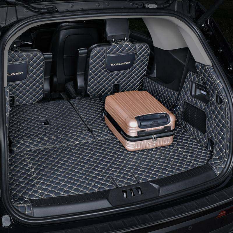 适用福特探险者后备箱垫22-2024款包围专车6座7七座汽车尾箱垫,淘宝优惠券,粉丝福利购,淘宝优惠卷