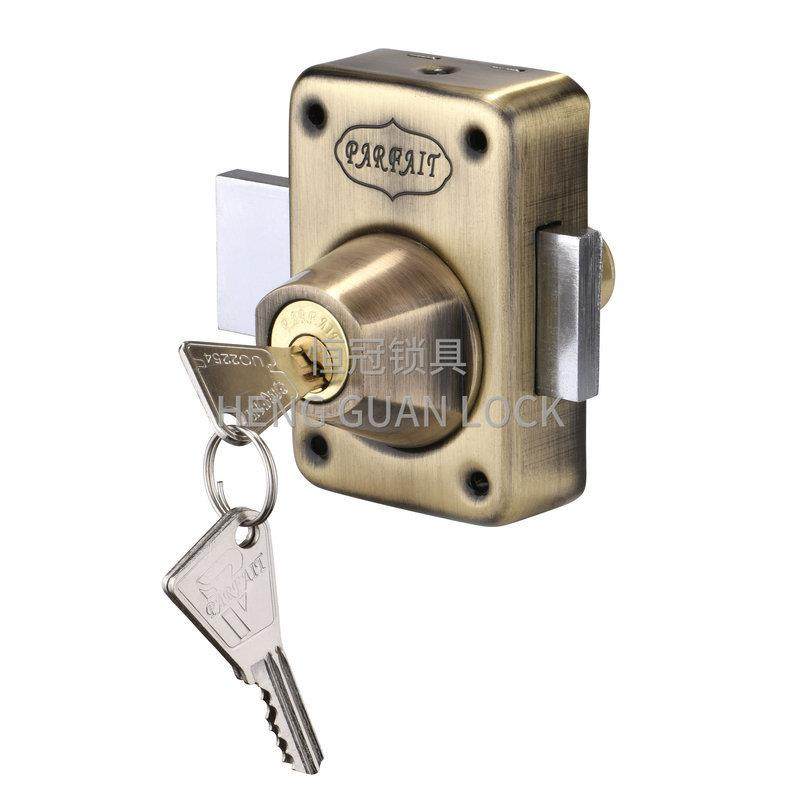 供应院门通用明装平口锁配钥匙防盗锁室内卧室书房插销门栓,淘宝优惠券,粉丝福利购,淘宝优惠卷