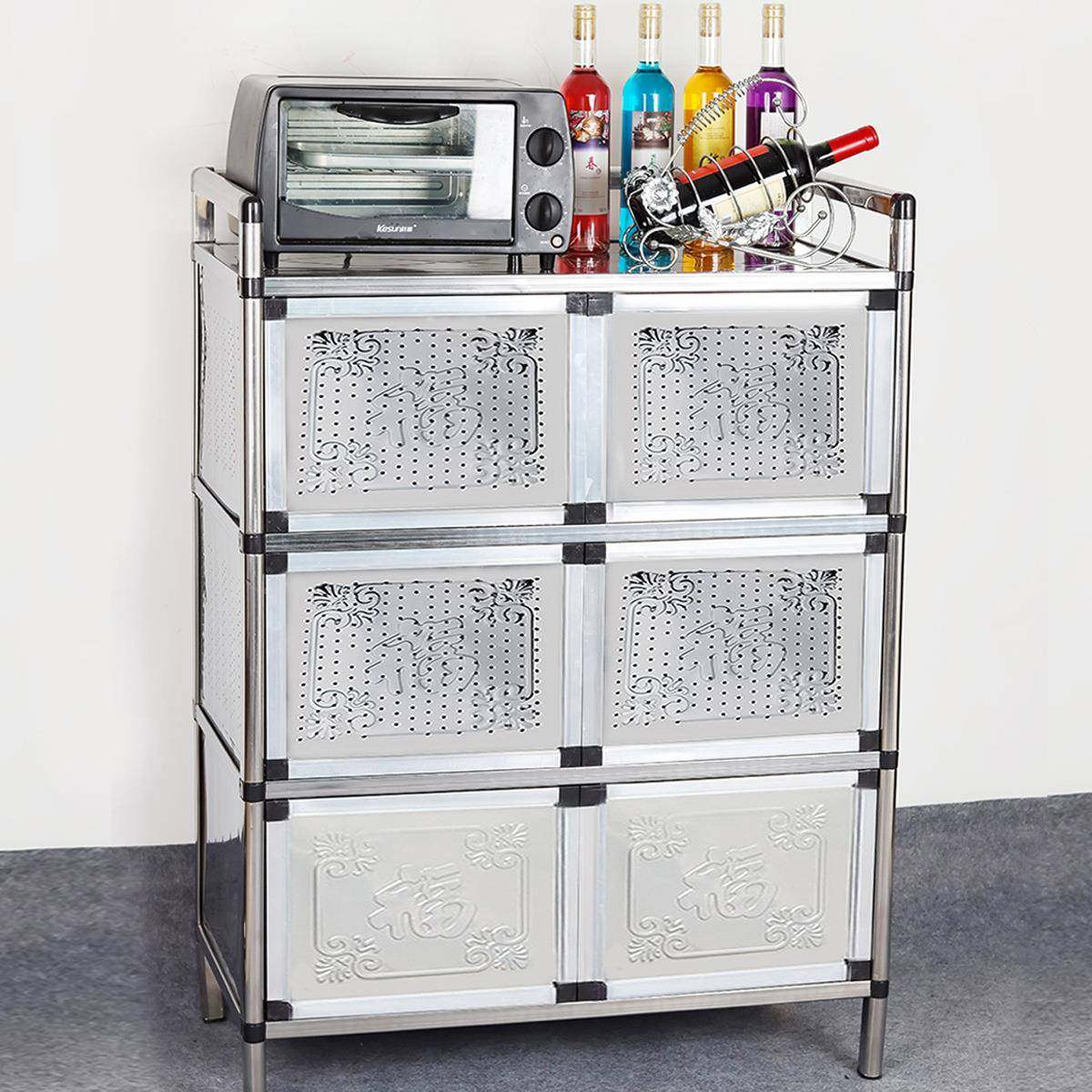 不锈钢灶台铝合金柜房储无品牌/物边柜收纳柜餐柜橱橱碗柜茶水碗,淘宝优惠券,粉丝福利购,淘宝优惠卷