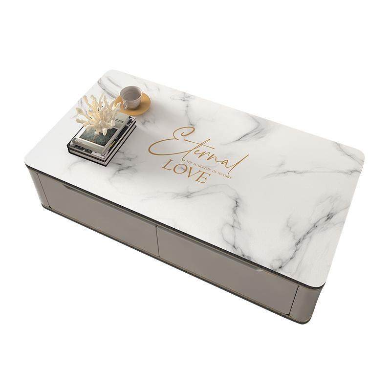 大理石纹皮革桌垫茶几垫防水防油防烫厚免洗轻奢pvc茶几桌布北欧,淘宝优惠券,粉丝福利购,淘宝优惠卷