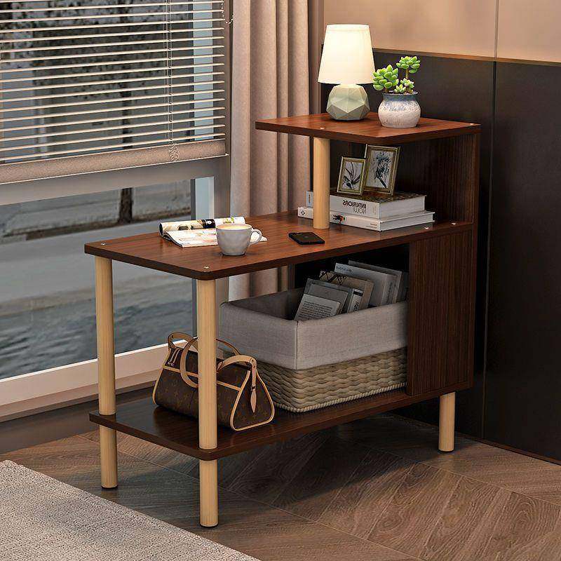 床头柜简约现代边几床头置物架家用卧室简易小型桌子茶几储物柜子,淘宝优惠券,粉丝福利购,淘宝优惠卷