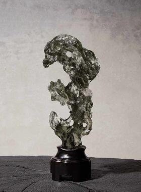 黑色F87567MM陶收纳具盒仿宋执玻璃茶套装中式琉璃太湖壶瓷石雕塑