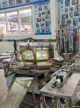 福通鸡内金焦馍机PLC控制温度可调干馍设备产量可定酥脆焦饼机器
