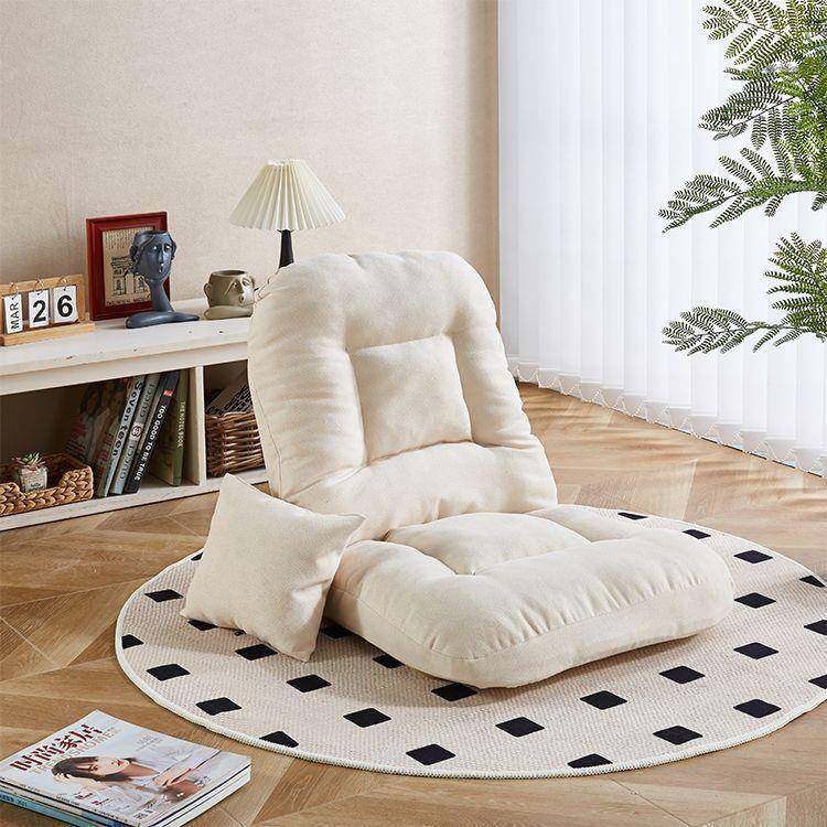 无腿折叠躺椅可躺可睡榻榻米折叠座椅人类狗窝单人靠背椅懒人沙发,淘宝优惠券,粉丝福利购,淘宝优惠卷