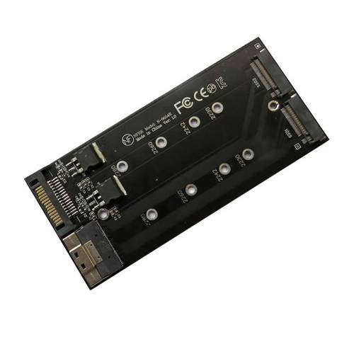 SFF-86548i拆分卡x8转VROC双NVMeM.2NGFF磁盘SSD阵列卡SA-014 - 图0