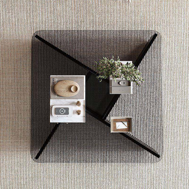 方形钢化玻璃茶几家用小户型方形茶几客厅简约创意茶几时尚茶桌子,淘宝优惠券,粉丝福利购,淘宝优惠卷