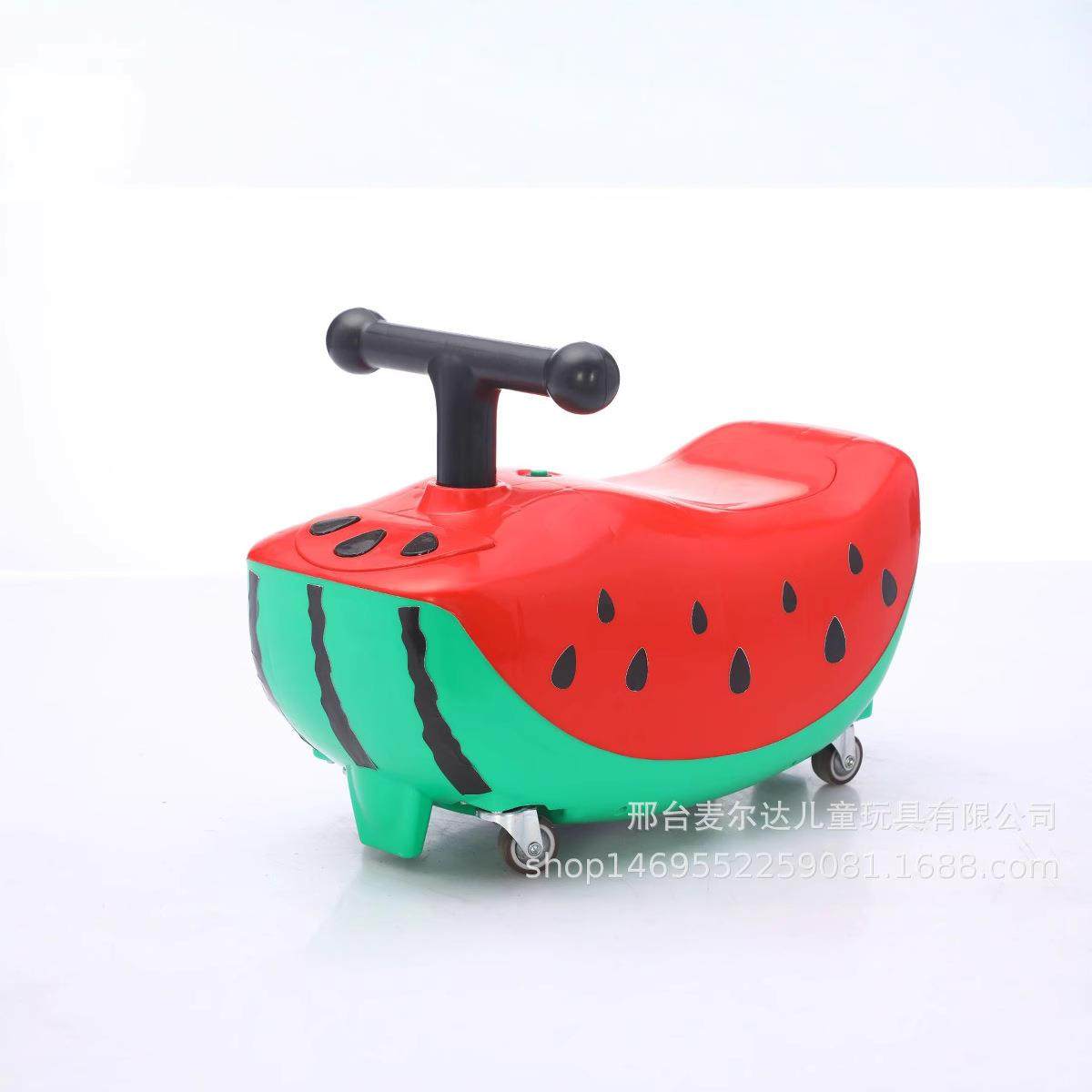2025新款西瓜儿童滑行车万向轮灯光防摔宝宝防侧翻学步溜溜扭扭车,淘宝优惠券,粉丝福利购,淘宝优惠卷