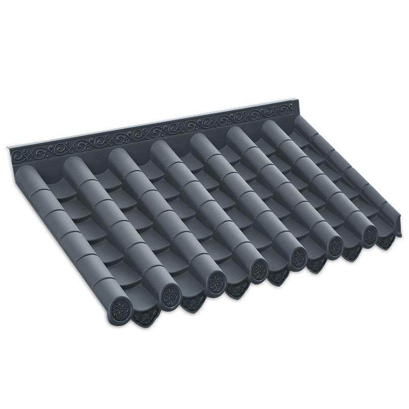 特厚110*60cm足3毫米厚单面一体仿古树脂加厚装饰瓦新中式屋檐瓦,淘宝优惠券,粉丝福利购,淘宝优惠卷