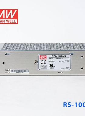 明纬开关电源RS-100-5V16A12V8.5A15V24V4.5A48稳压驱动NES替
