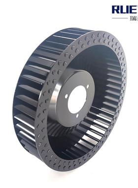 搅拌机用叶轮黑色电泳叶轮多翼式风机叶轮