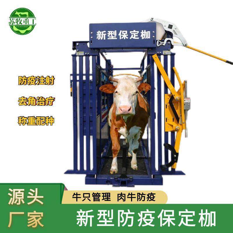 苏牧重工新型保定架养殖场用多功能精准防疫牛羊分群固定称重,淘宝优惠券,粉丝福利购,淘宝优惠卷