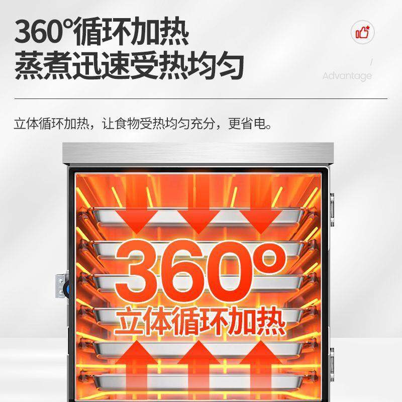 蒸箱商用电蒸箱小型食堂全自动蒸饭车蒸馒头米饭电气两用蒸饭柜,淘宝优惠券,粉丝福利购,淘宝优惠卷