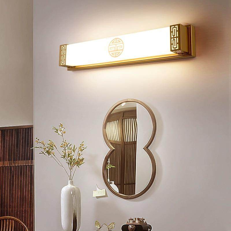 新中式入户门前灯中式门头进门复古壁灯长条卧室楼梯过道镜前壁灯,淘宝优惠券,粉丝福利购,淘宝优惠卷