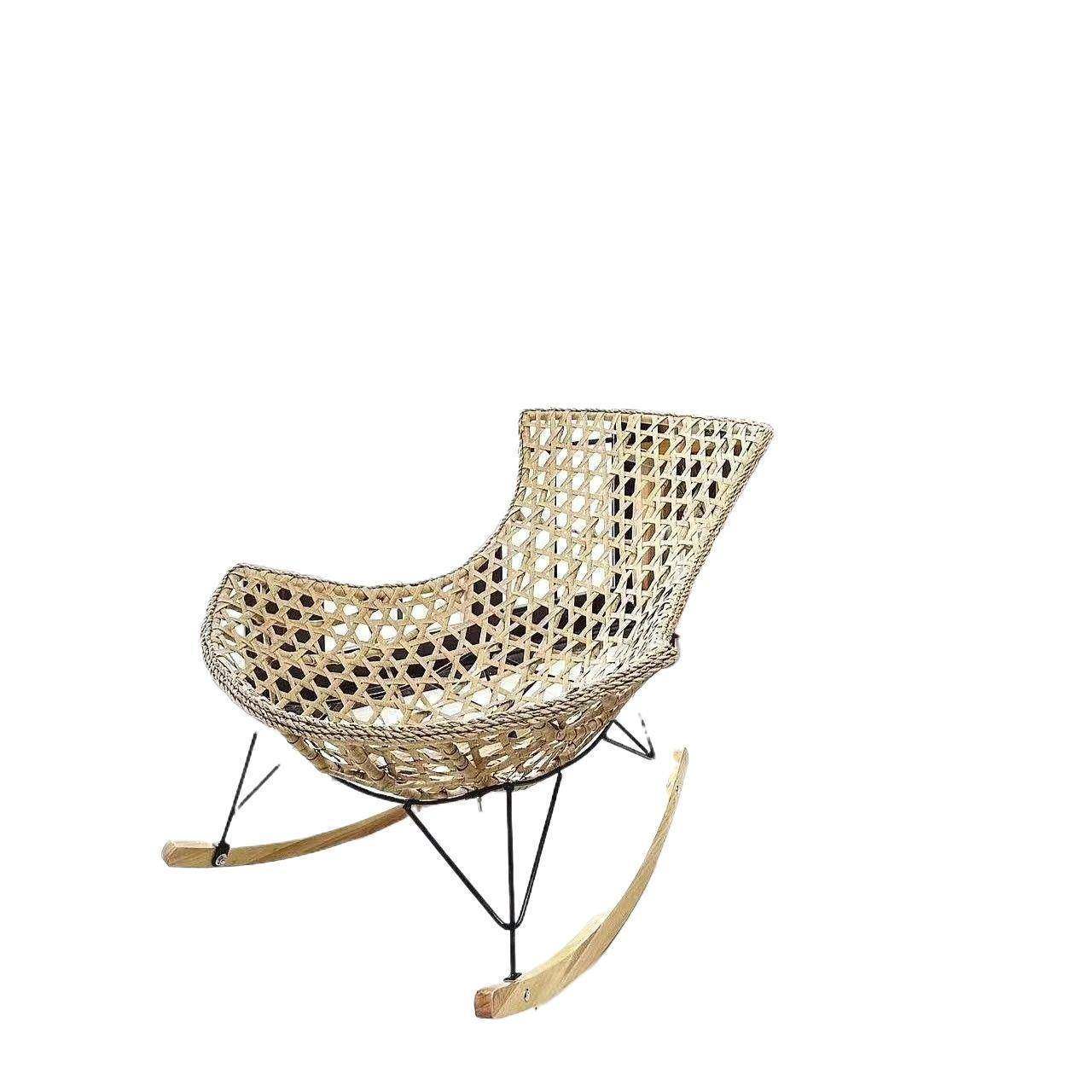 复古摇摇椅家用阳台休闲单人椅懒人沙发摇椅成人躺椅夏季户外藤椅,淘宝优惠券,粉丝福利购,淘宝优惠卷