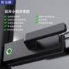 Glass door office smart fingerprint password lock without punching smart lock sliding door electronic door lock with attendance