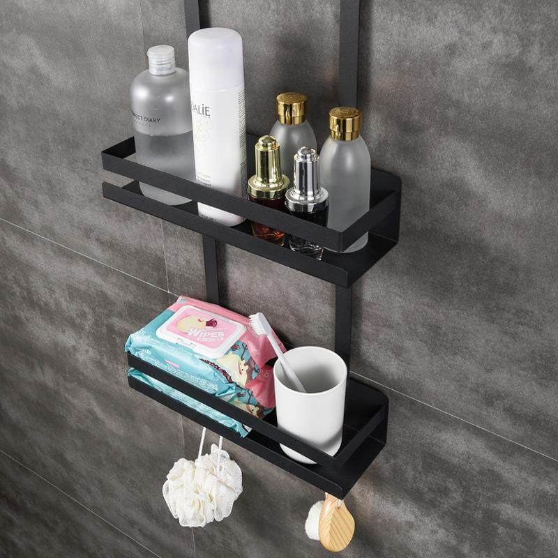 铁艺厕所卫生间浴室置物架毛巾浴室挂篮淋浴房门后储物,淘宝优惠券,粉丝福利购,淘宝优惠卷