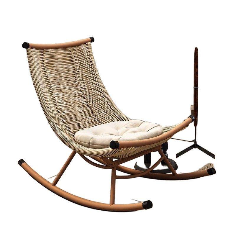 户外摇椅阳台摇摇椅家用小户型躺椅休闲懒人沙发藤防雨编月亮椅子,淘宝优惠券,粉丝福利购,淘宝优惠卷