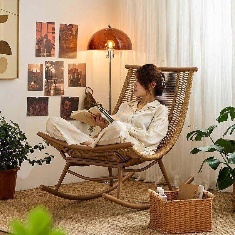 户外摇椅阳台摇摇椅家用小户型躺椅休闲懒人沙发藤防雨编月亮椅子,淘宝优惠券,粉丝福利购,淘宝优惠卷